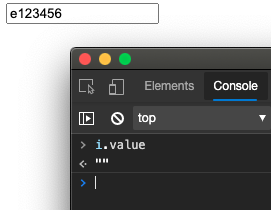 在数字输入框中输入无效值,此时value为空字符串